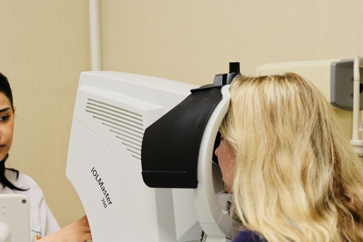 OCT cihazında görme siniri ve retina görüntülemesi